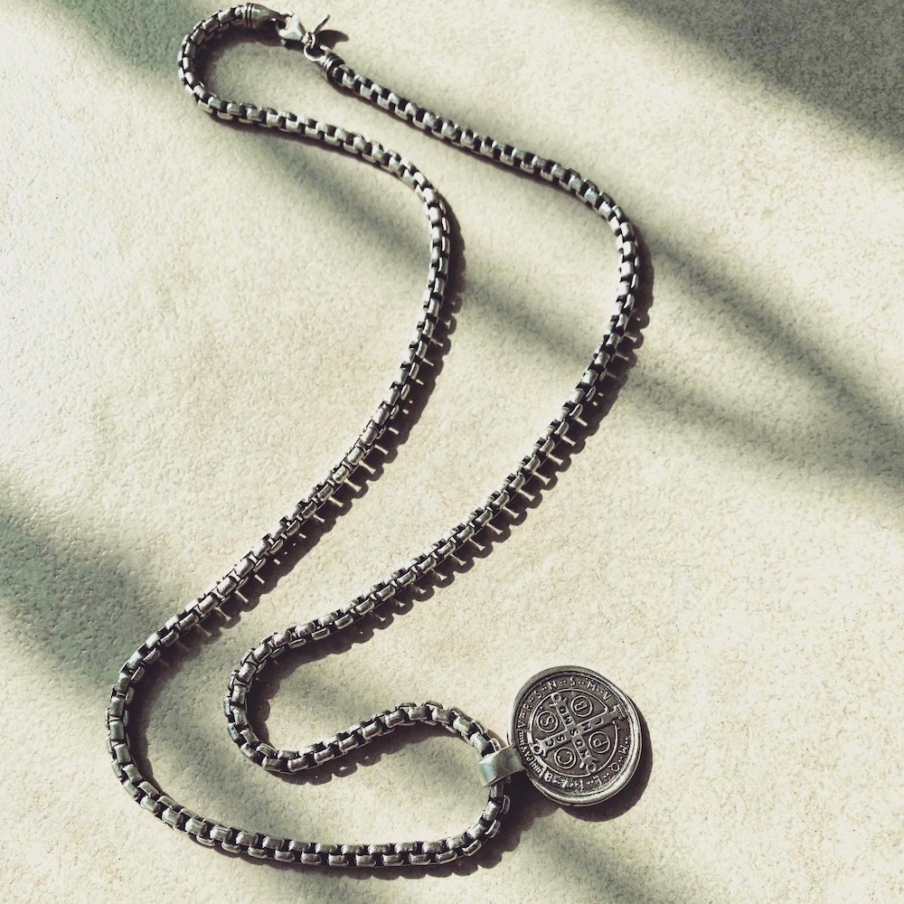 711 Saint Benedict Chain Necklace